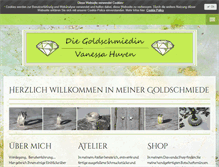 Tablet Screenshot of diegoldschmiedin.net